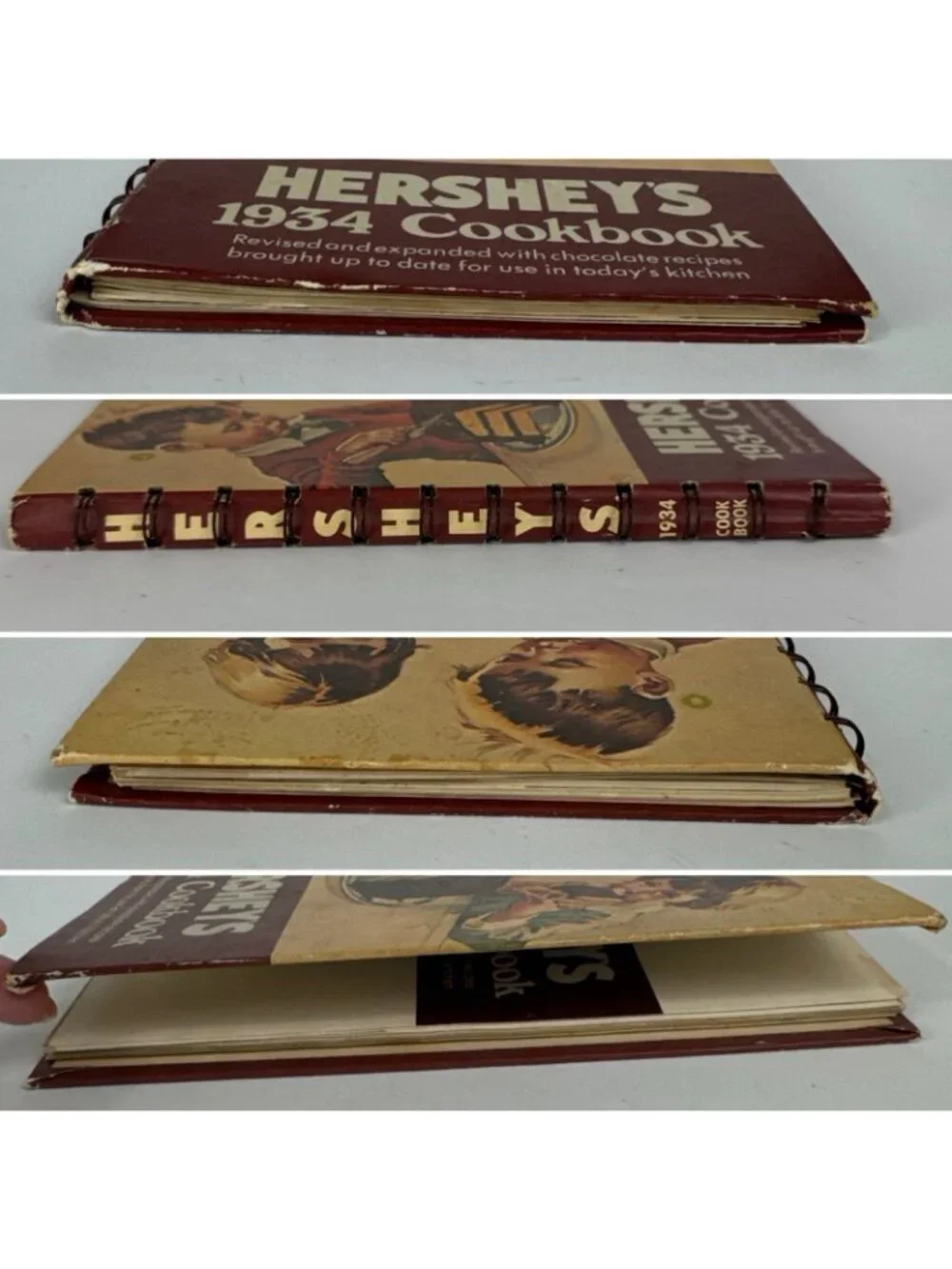 Hershey's 1934 Cookbook Revised 1971 5th Printing see 16 pics for condition